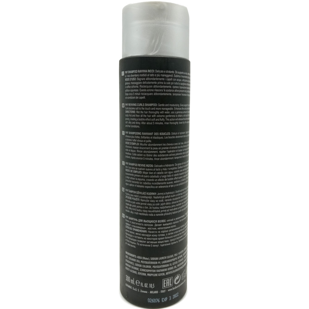 Bes Professional Hair Care PHF Shampoo Curl 300 Ml