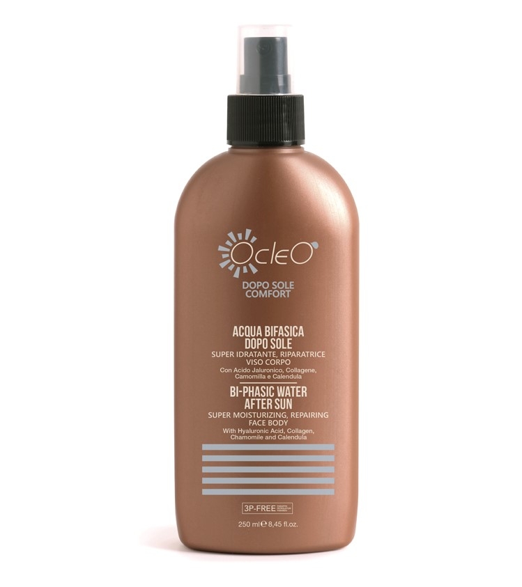 Ocleò Acqua Bifasica Doposole Viso Corpo Spray 250 Ml