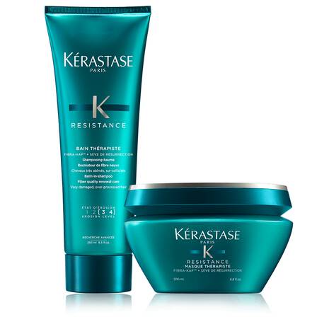 Kerastase Resistance Therapiste Rituale Duo Ricostruisci A Casa