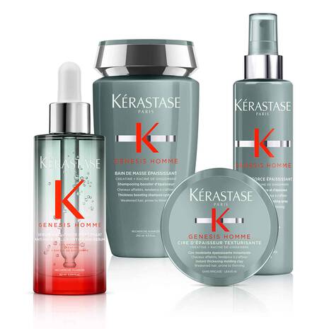 Kerastase Genesis Homme Rituale Quartetto Rimedio Caduta Capelli Uomo 30 Anni
