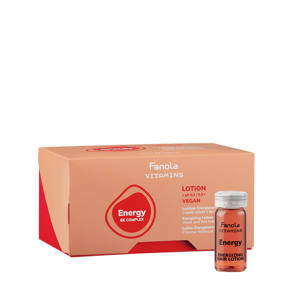 Fanola Vitamins Energy Be Complex Detox Lotion Energizzante 12 x 10ml