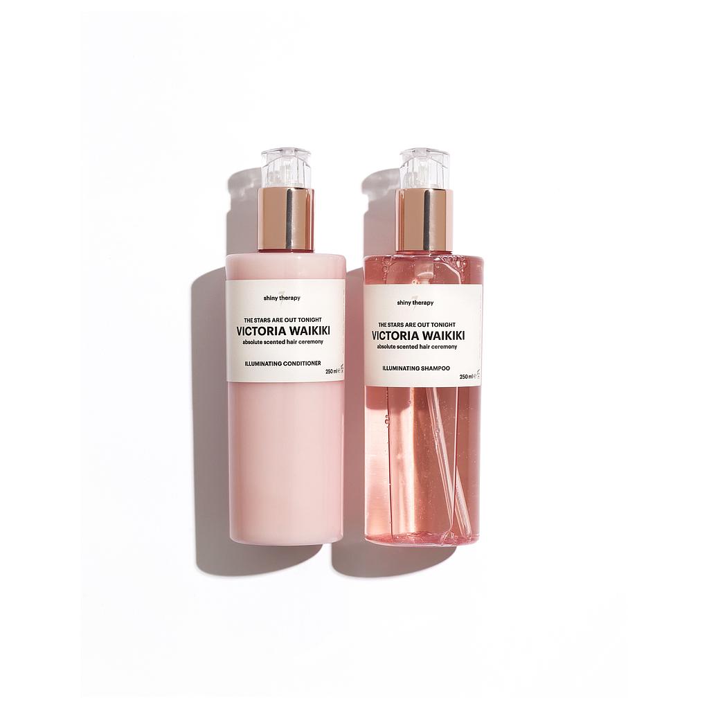 Victoria Waikiki The Stars Are Out Tonight Kit Shiny Therapy Shampoo &amp; Conditioner Illuminanti