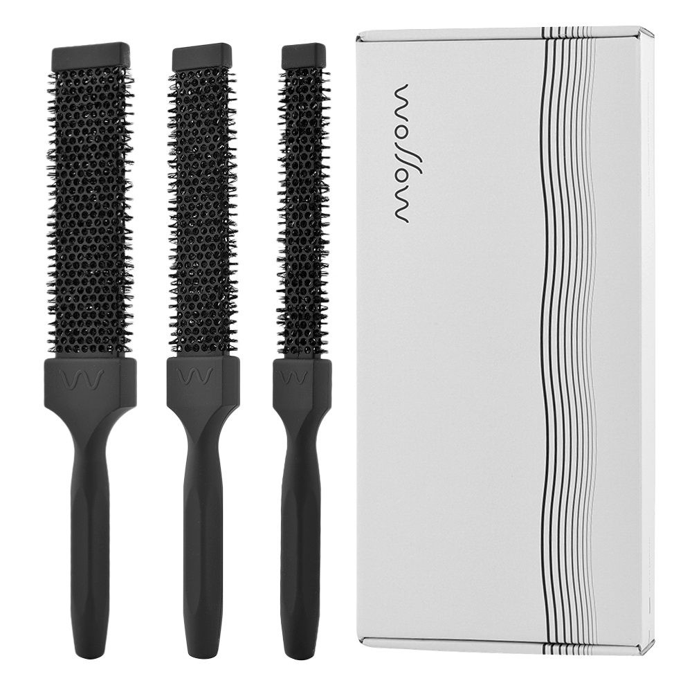 Wollow Spazzola Piatta - Set 3 pezzi