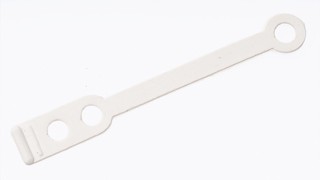 Elastici caucciù 73mm piatti corti per bigodini da permanente 50pz - Sibel