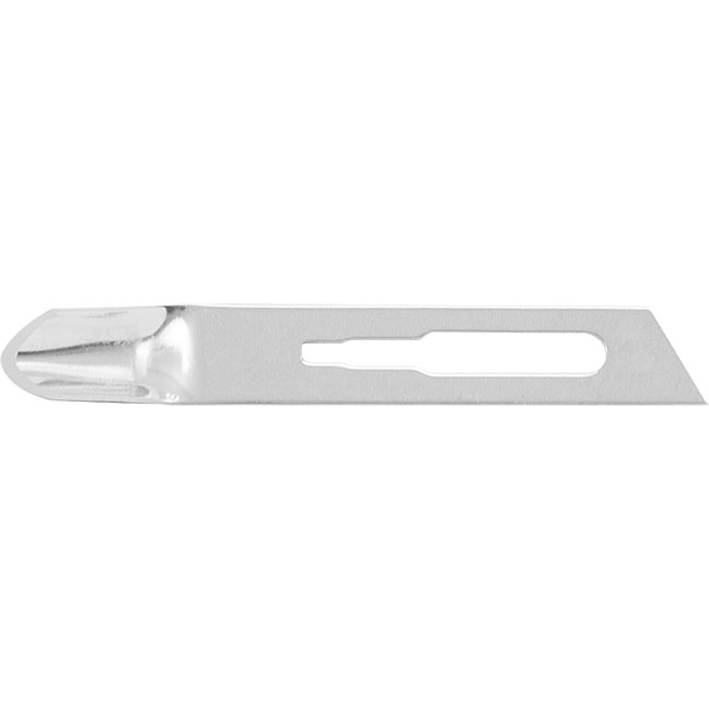 20 Lame Sgorbie Professionali, Monouso, Sterili, Inox - n.3