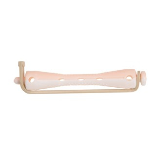 Bigodini Permanente 12PZ - Lungh 60mm Diam 6,5mm - Bianco Rosa Sibel 