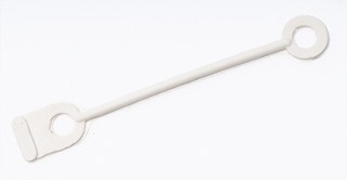 Elastici caucciù 68mm rotondi corti per bigodini da permanente 50pz - Sibel
