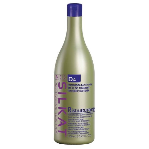 Bes Silkat Shampoo Ristrutturante Attivo D4 1000 ml