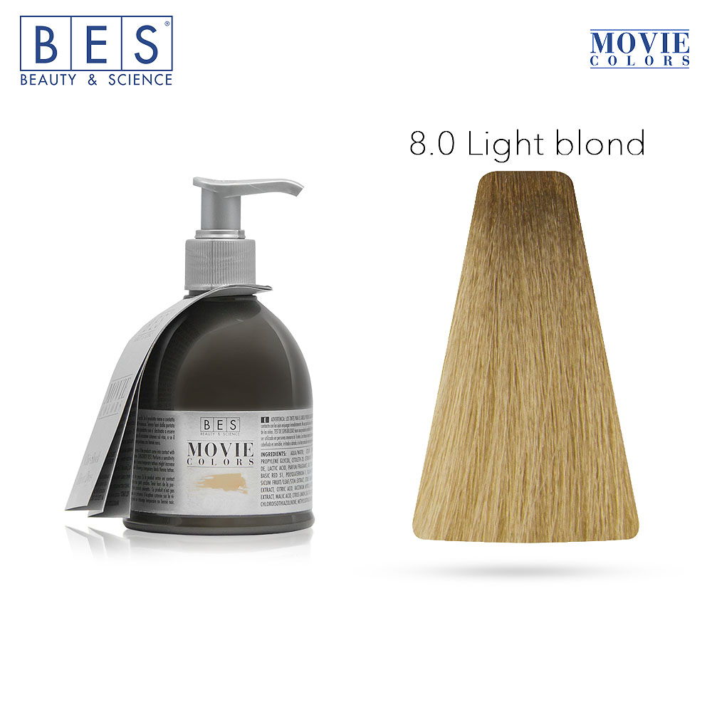 Bes Movie Colors LIGHT BLOND - Colorazione diretta capelli - 250ML