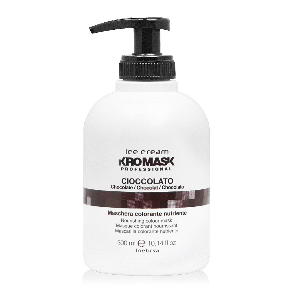 Maschera colorante, nutriente, riflessante - Inebrya - (300 ml) - Colore Cioccolato