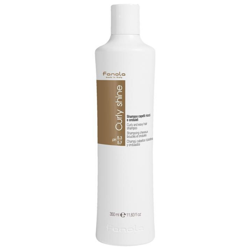 Fanola Curly Shine Shampoo Capelli Ricci e Ondulati 350 ml