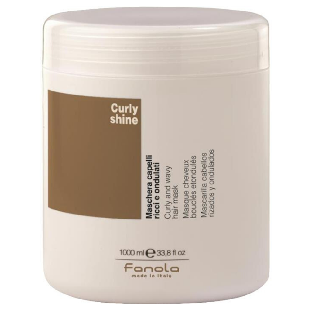Fanola Curly Shine Maschera Capelli Ricci e Ondulati 1000 ml