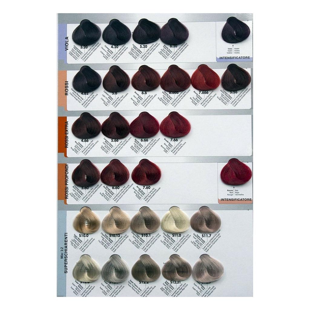 Echosline Echos Color 100 ml - Crema Colorante Professionale con Cera d'Api e VitamiGna C - 6.01