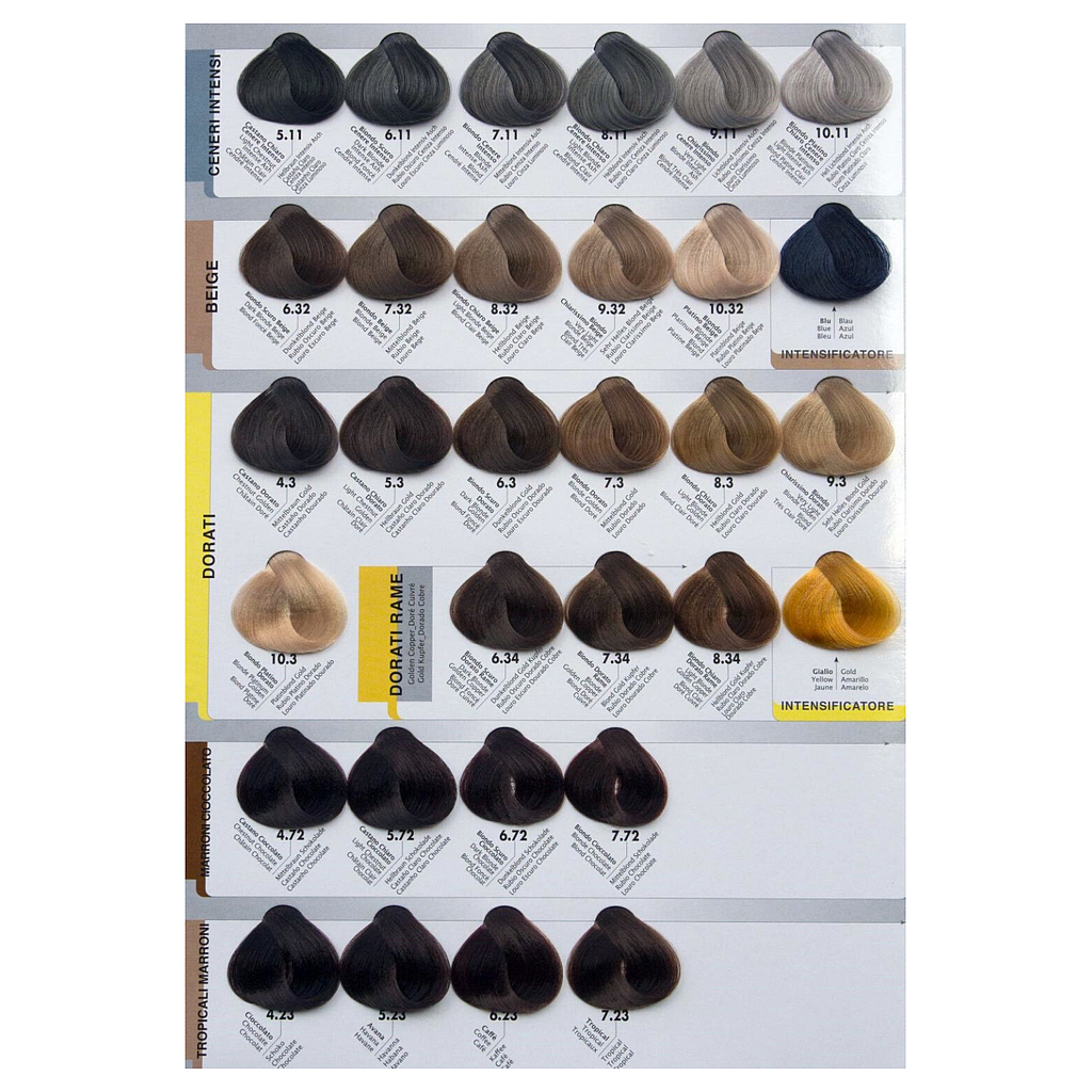 Echosline Echos Color 100 ml - Crema Colorante Professionale con Cera d'Api e Vitamina C - 4.72