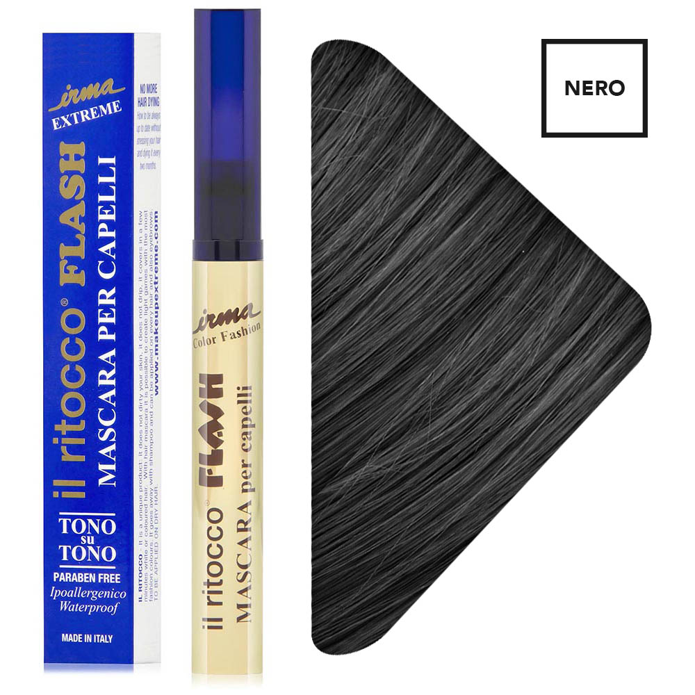 Mascara Ritocco Colore Capelli - Irma - Nero