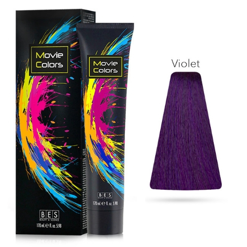 Bes Movie Colors - Colorazione Diretta Nuova Formula - VIOLET