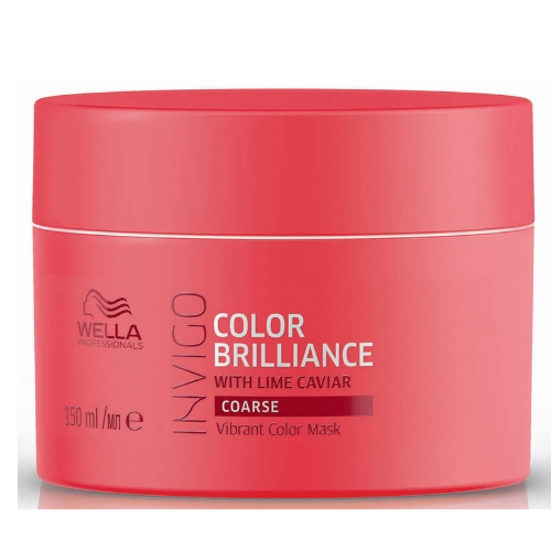 Wella Invigo Brilliance Vibrant Color Mask - Maschera Capelli Grossi 150 ml