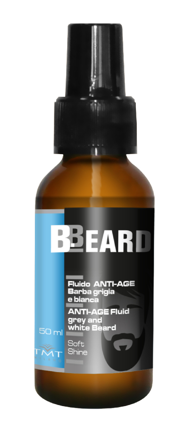 BBEARD Fluido Anti-Age Barba Grigia e Bianca Antigiallo (50 Ml) -TMT-
