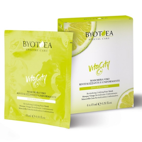 Byotea VitaCity C+ Maschera Viso Rivitalizzante Uniformante 6x15ml
