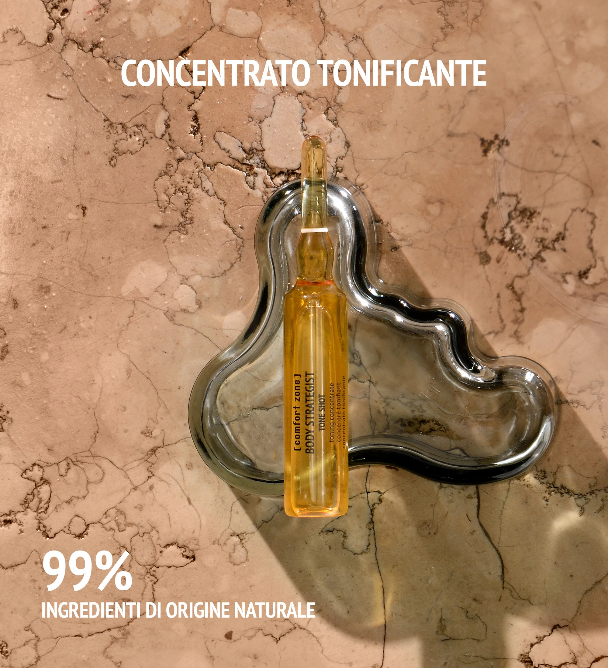 Comfort Zone Body Strategist Tone Shot 4 x 10 Ml