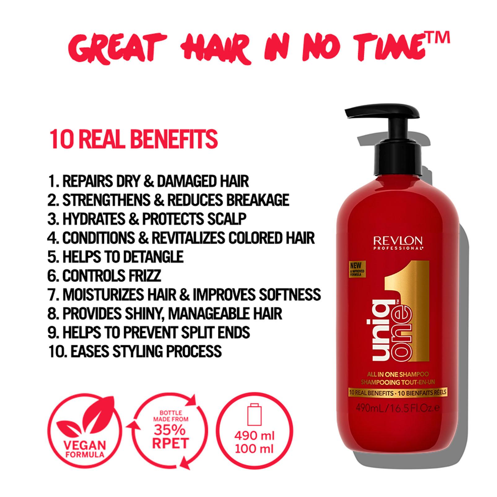 Revlon Professional Uniq One Conditioning Shampoo 300ml